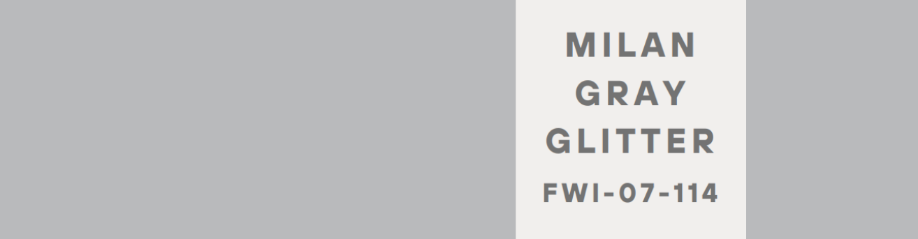 MILAN GRAY GLITTER Lami Gloss Panel